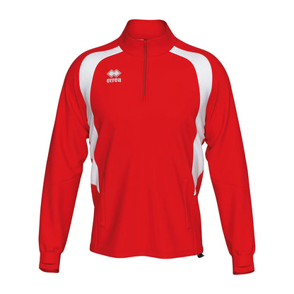 Errea Alfonso 1/4 Zip Red Junior