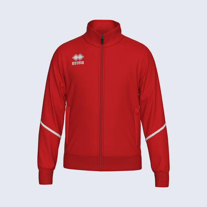 Errea Marlon Full Zip Red Junior