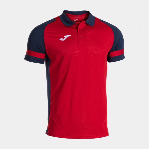 Joma Lider Polo Red Navy Junior
