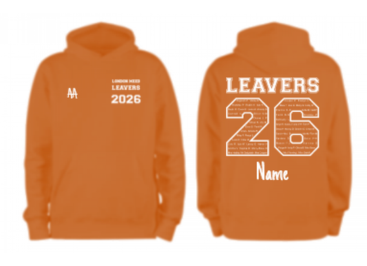London Meed Leavers Hoodie 2026 Red