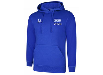 London Meed Leavers Hoodie 2026 Royal Blue