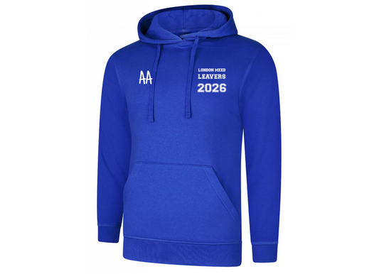 London Meed Leavers Hoodie 2026 Royal Blue