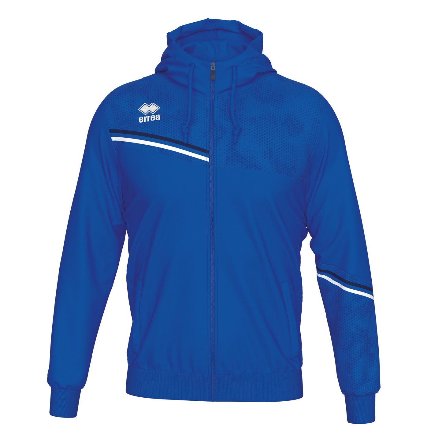 Errea Eber Zip Hoodie Royal Blue Junior