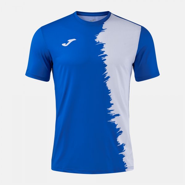 Joma Picasho City Royal Blue White Tee Adults