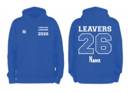 London Meed Leavers Hoodie 2026 Royal Blue