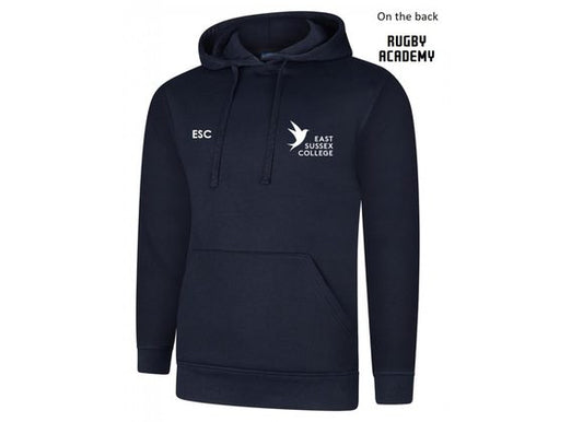 East Sussex College Lewes RUGBY Hoody Navy (UC)