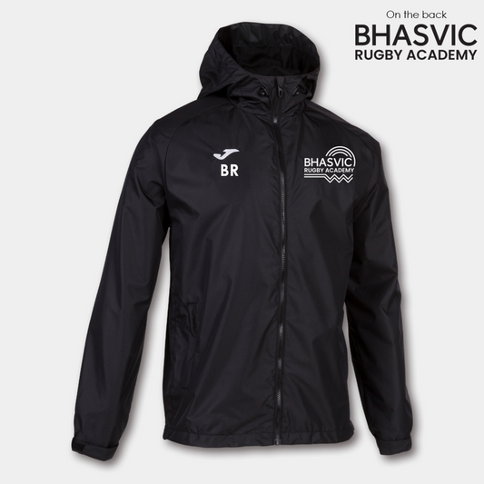 BHASVIC RUGBY Rain Coat Black (Cervino)