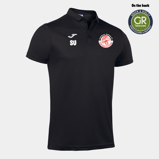 Saltdean United FC Coaches Polo Shirt Black (Hobby)