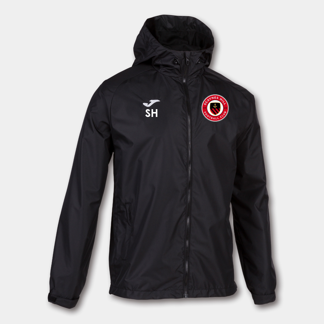 Scaynes Hill FC Rain Jacket Black Adult (Cervino)
