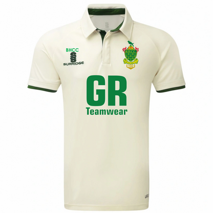 Burgess Hill Cricket Club Match Shirt Short Sleeved Adult (Ergo)