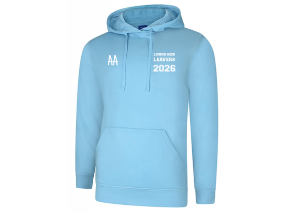 London Meed Leavers Hoodie 2026 Sky Blue