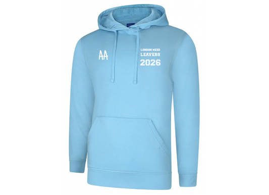 London Meed Leavers Hoodie 2026 Sky Blue