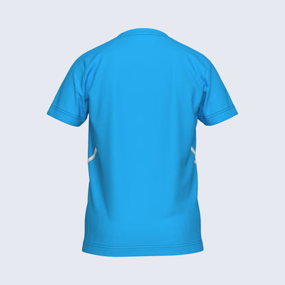 Errea Marvin Cyan Blue Tee Junior