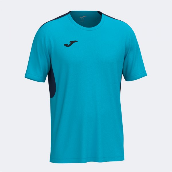 Joma Winner 4 Tee Sky Blue Navy Junior