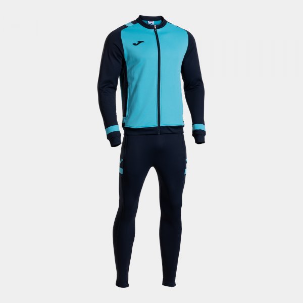 Joma Lider Tracksuit Sky Blue Navy Junior