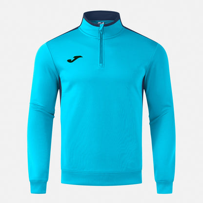 Joma Winner 4 1/4 Zip Sky Blue Navy Junior