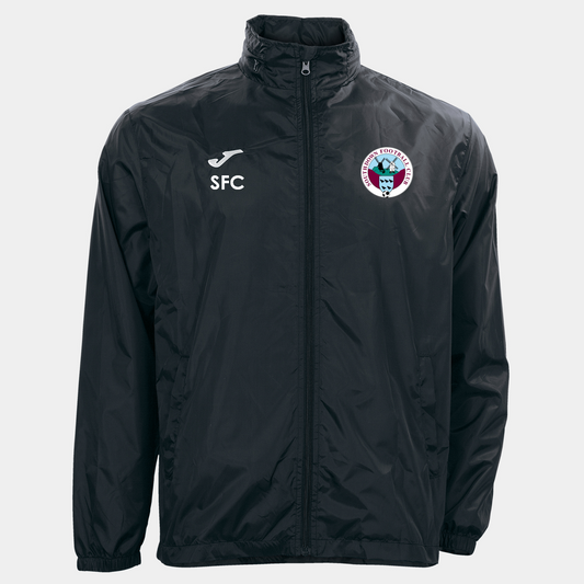 Southdown FC Shower Jacket Black Junior (Rain)