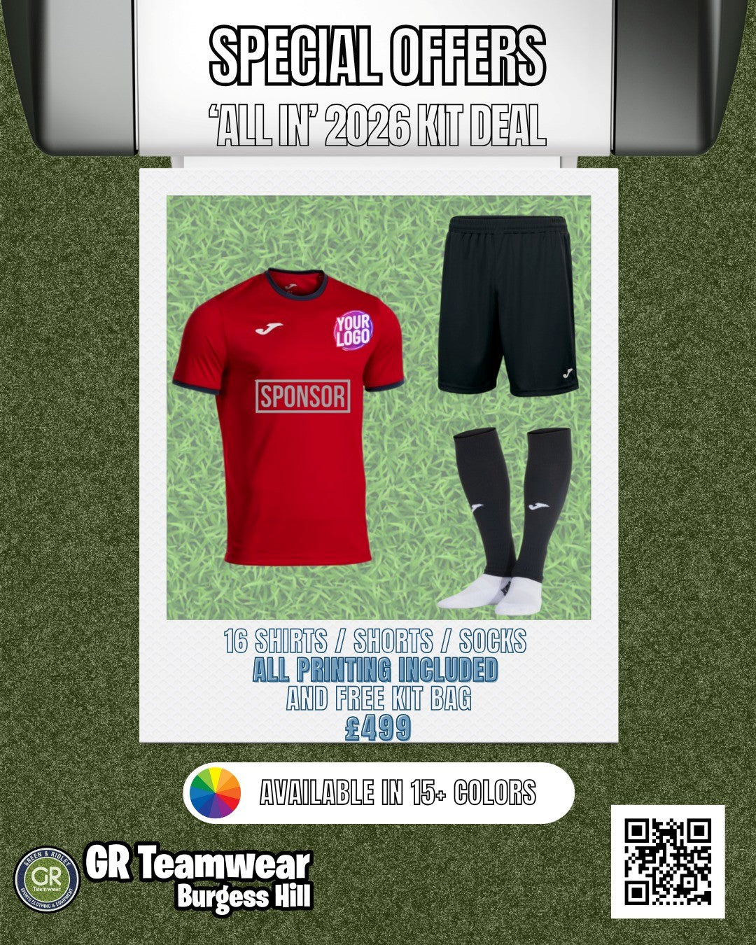 Joma All In Kit Bundle Special Offer