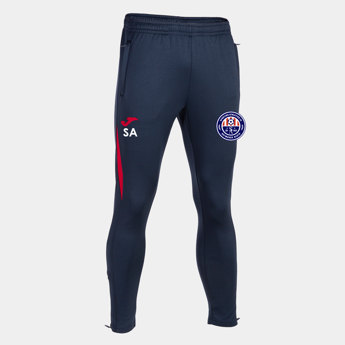 Sporting Athletico Training Pants Navy/Red (C7)