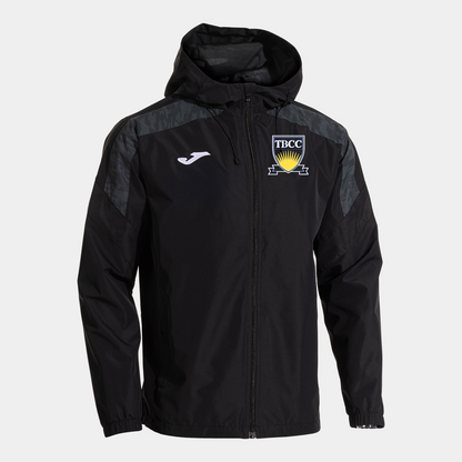 TBCC 6th Form Rain Jacket Black (C8)