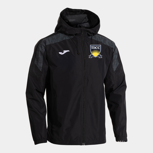 TBCC 6th Form Rain Jacket Black (C8)