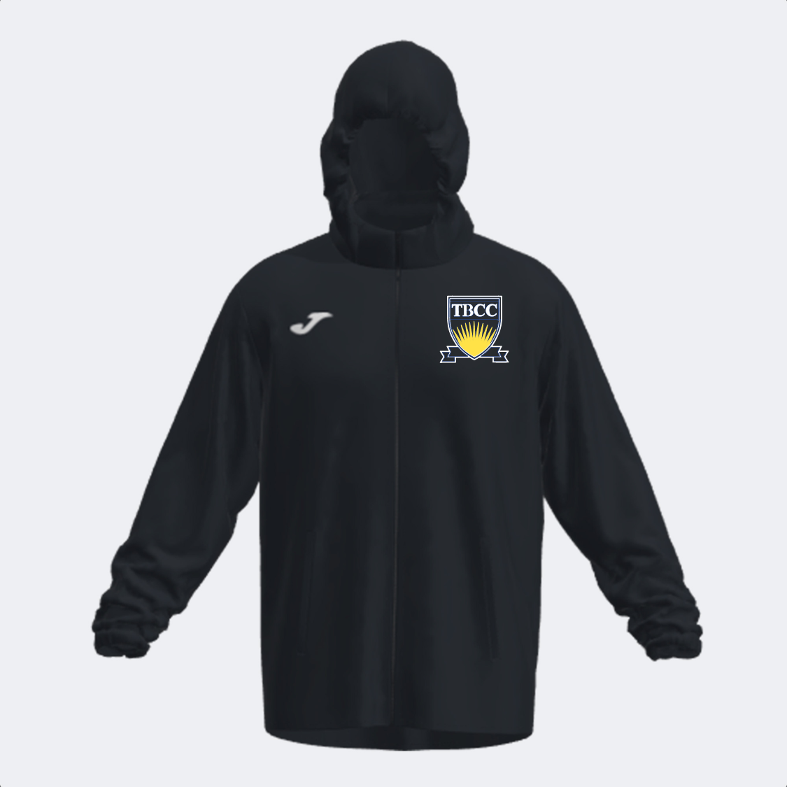 TBCC 6th Form Shower Jacket Black (Rain)