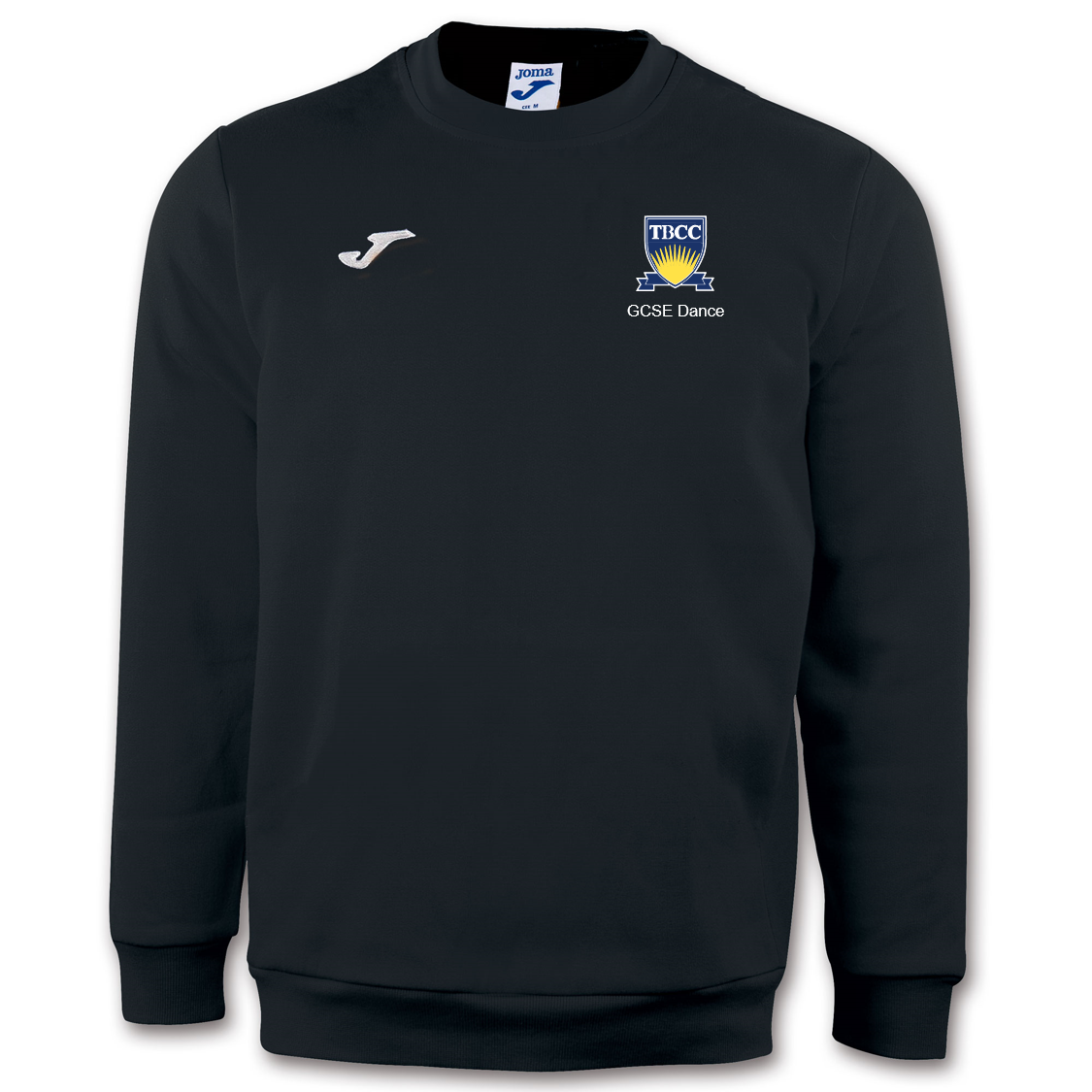 TBCC GCSE Dance Sweatshirt Black Adult (Cairo)