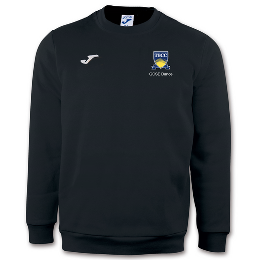 TBCC GCSE Dance Sweatshirt Black Adult (Cairo)
