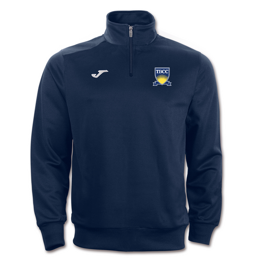 TBCC 1/4 Zip Sweatshirt Navy Blue Junior (Faraon)