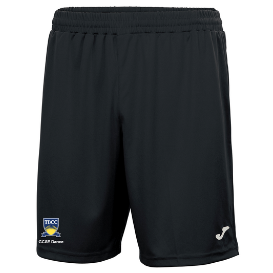 TBCC GCSE Dance Shorts Black Adult (Nobel)