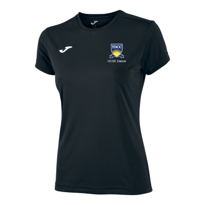 TBCC GCSE Dance Girls Fit* Tee Black Adult (Combi)