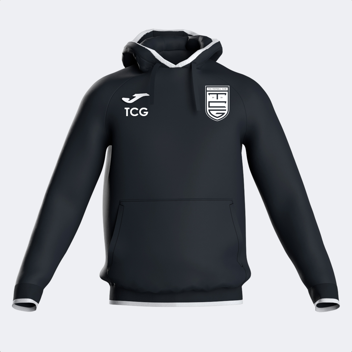 TCG Training Hoody Black Junior (Combi Prem)