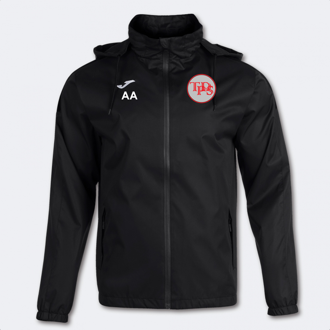 The Drive Prep School Rain Jacket Black Junior (Trivor)
