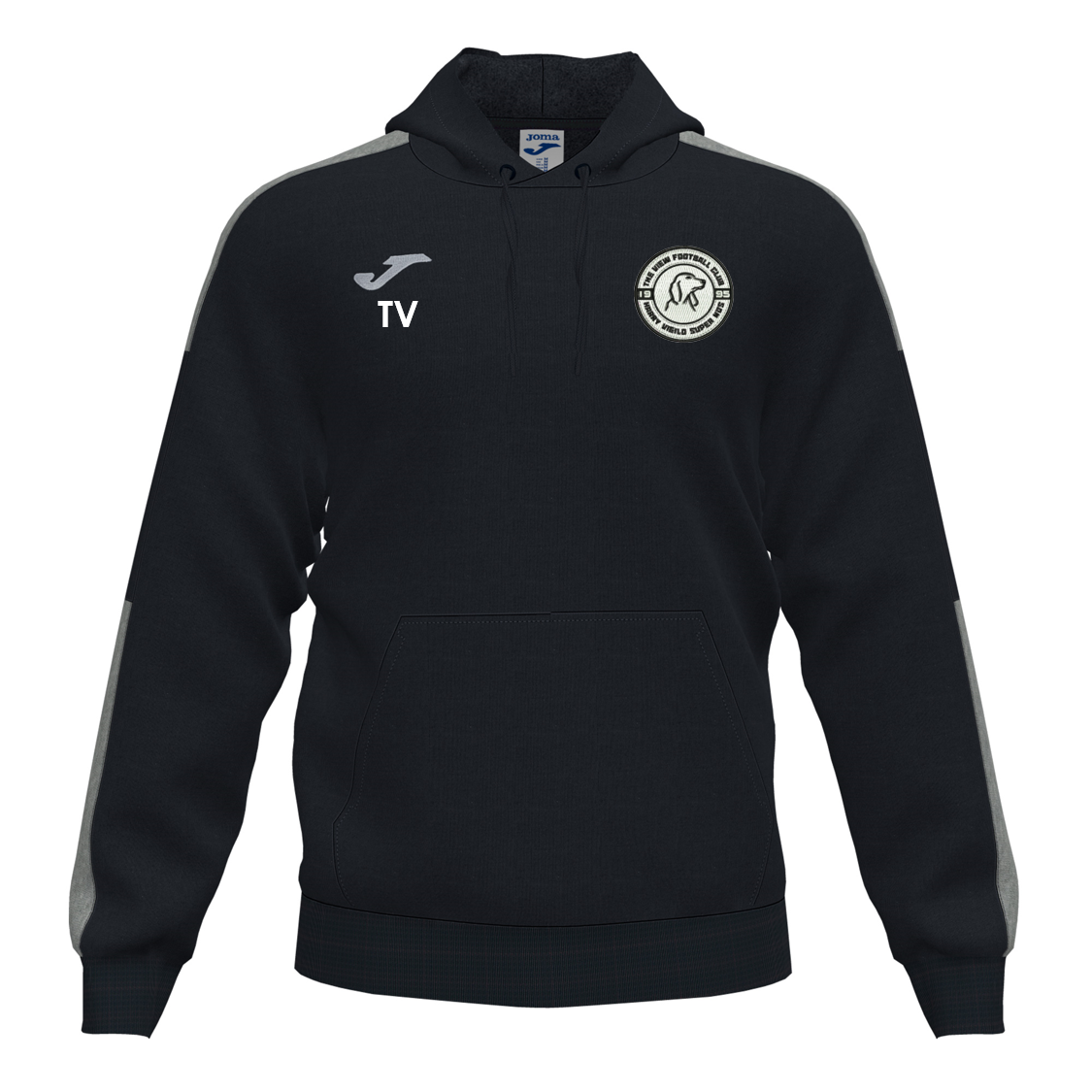 The View FC Cotton Hoody Black/Grey (C4)