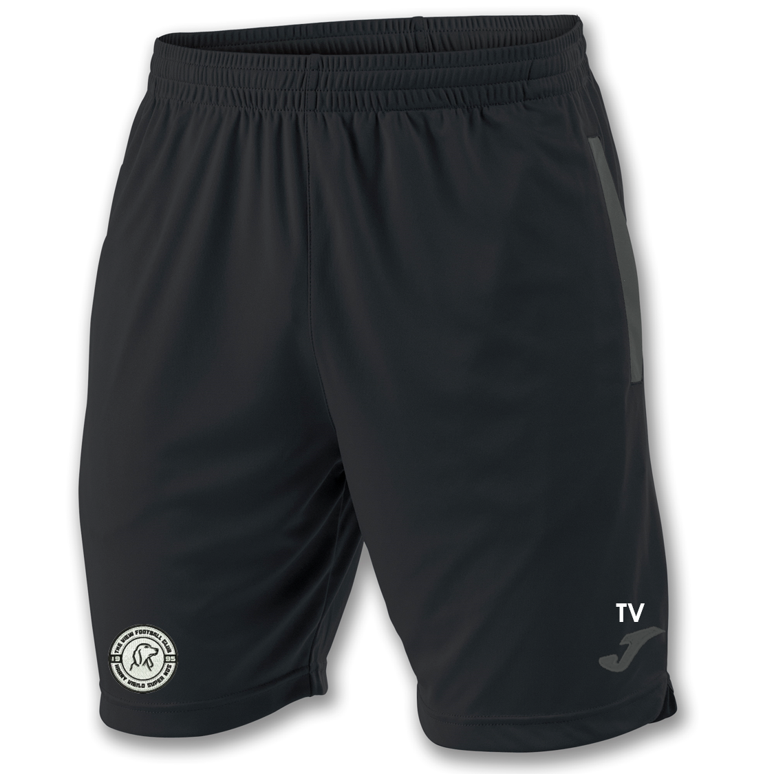 The View FC Pocket Shorts Black/Grey (Miami)