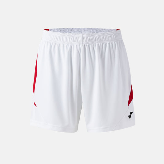 Joma Tokio II Shorts White Red Womens