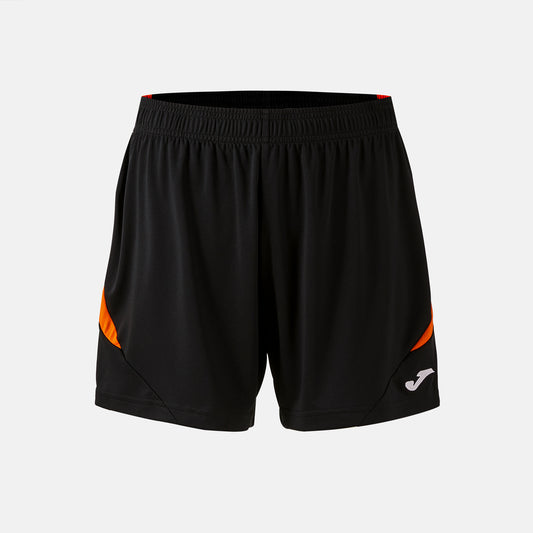 Joma Tokio II Shorts Black Orange Womens