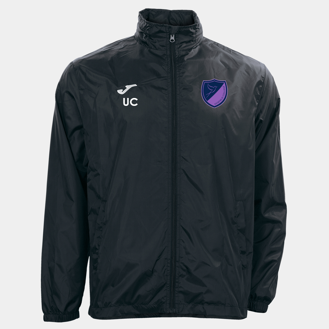 Uckfield College Shower Jacket Black (Rain)