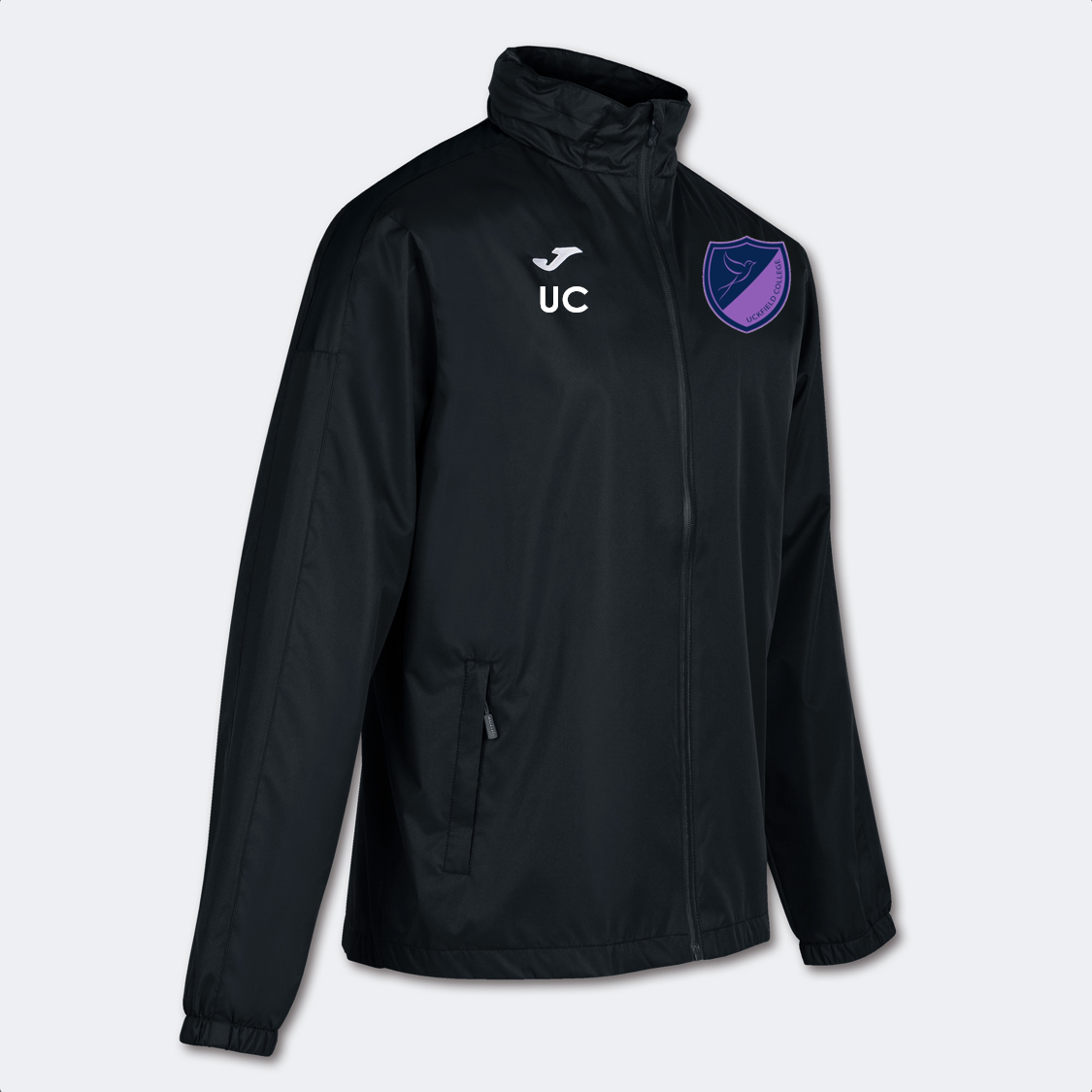 Uckfield College Rain Jacket Black (Trivor)