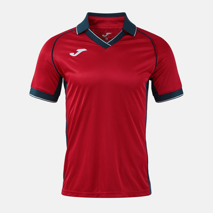 Joma Match Shirt Vintage Eco Retro Red Navy Junior