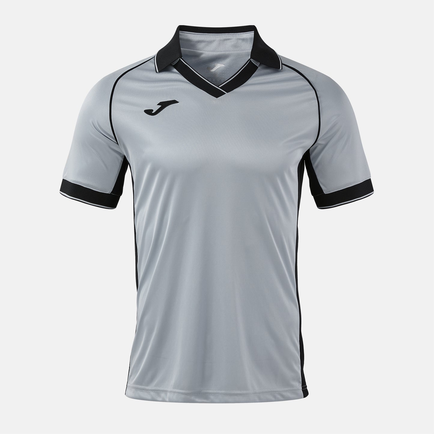 Joma Match Shirt Vintage Eco Retro Light Melange Black Junior