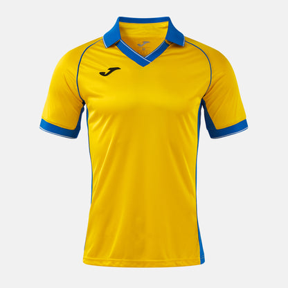 Joma Match Shirt Vintage Eco Retro Yellow Royal Adult