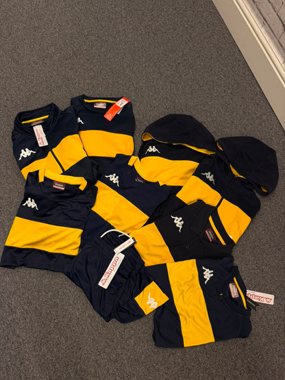 Kappa Large Navy and Yellow Bundle