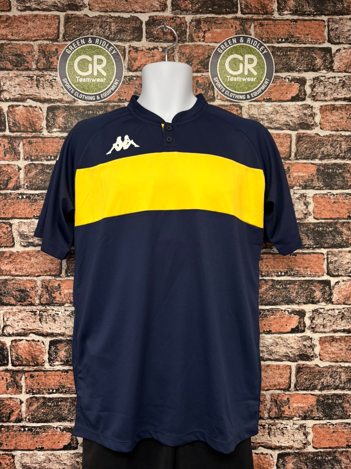 Kappa Large Navy and Yellow Bundle