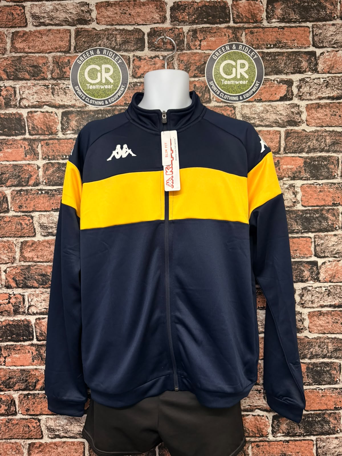 Kappa Large Navy and Yellow Bundle