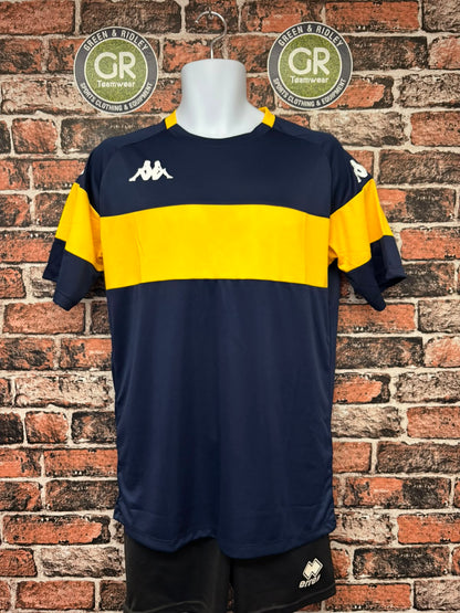 Kappa Large Navy and Yellow Bundle