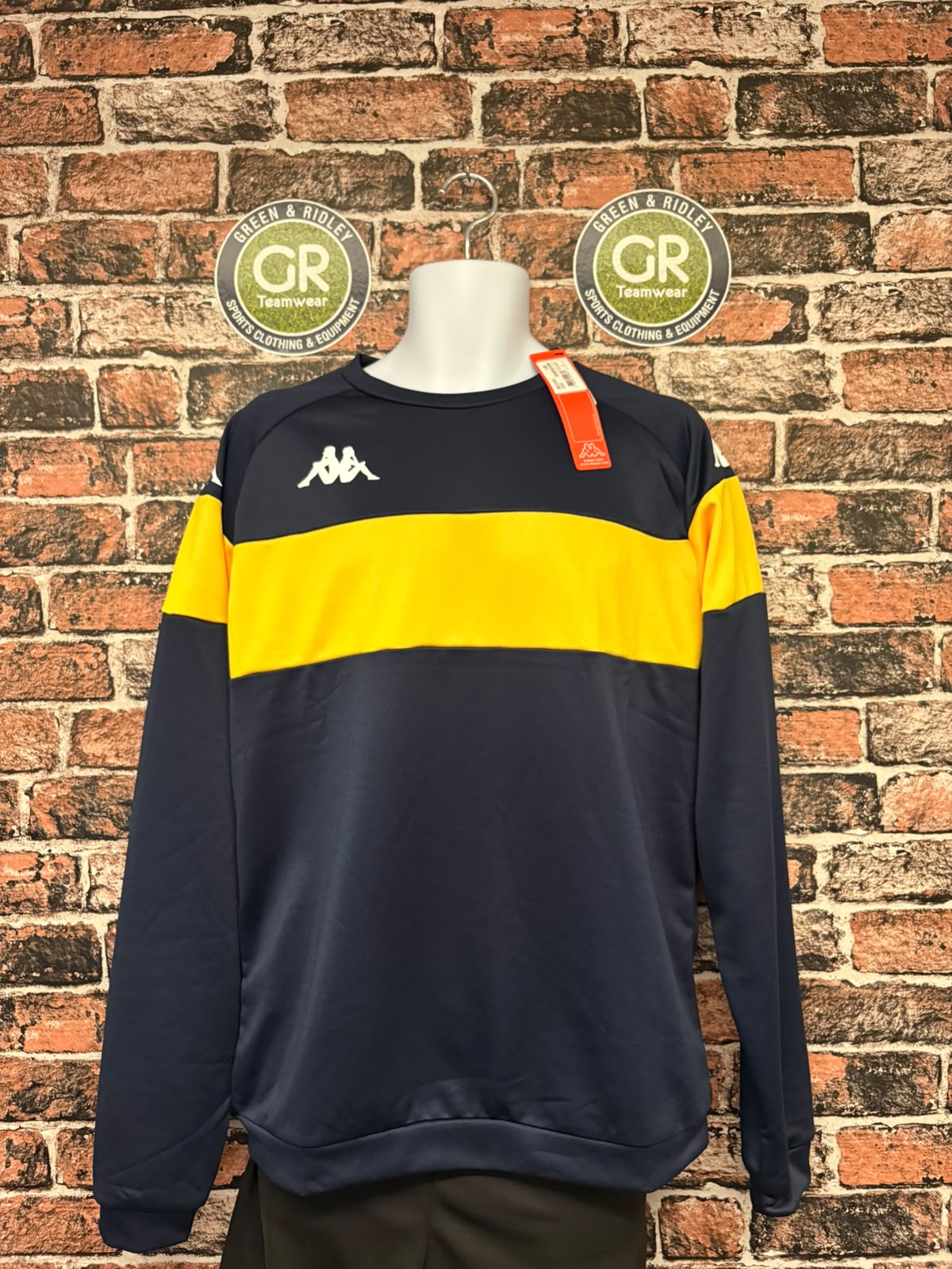 Kappa Large Navy and Yellow Bundle