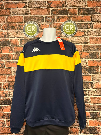 Kappa Large Navy and Yellow Bundle