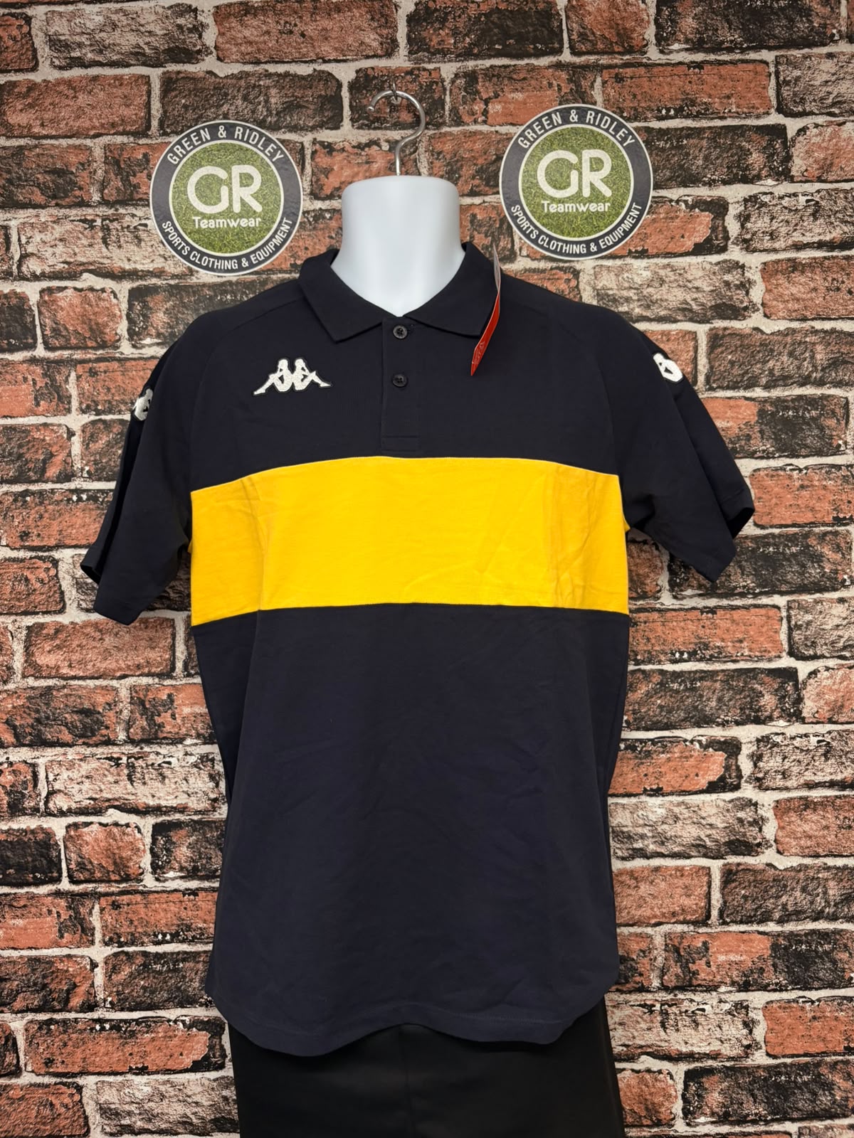 Kappa Large Navy and Yellow Bundle