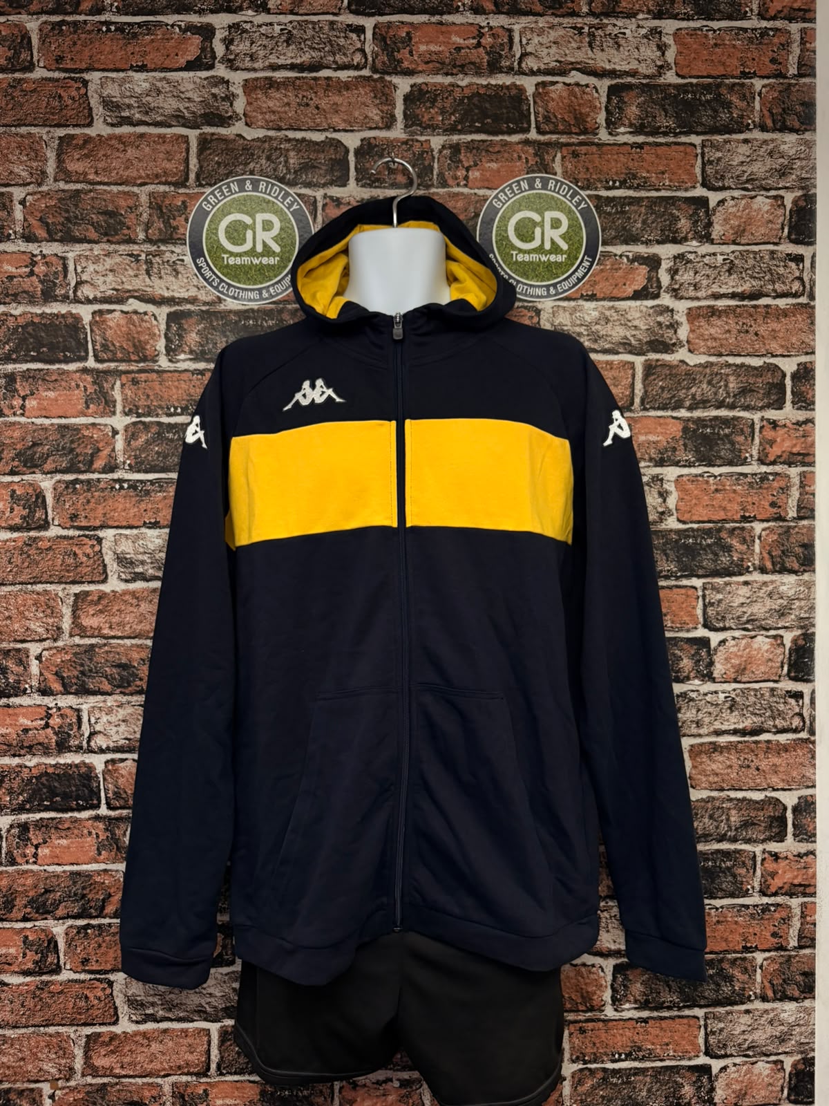 Kappa Large Navy and Yellow Bundle